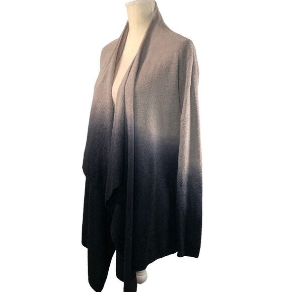 Barefoot Dreams Cozy Chic Light Waterfall Ombré Cardigan Sweater S/M - Picture 3 of 10